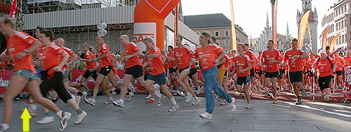 Stadtlauf 2007 Start 01